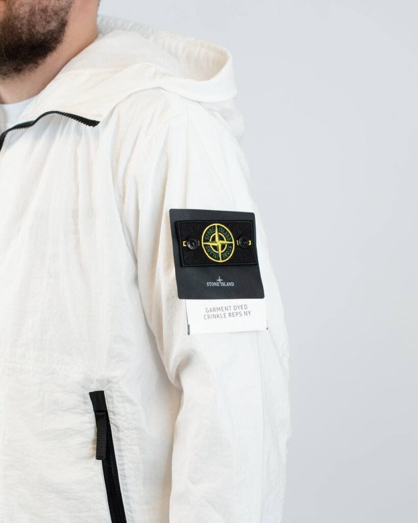 Stone island jas wit