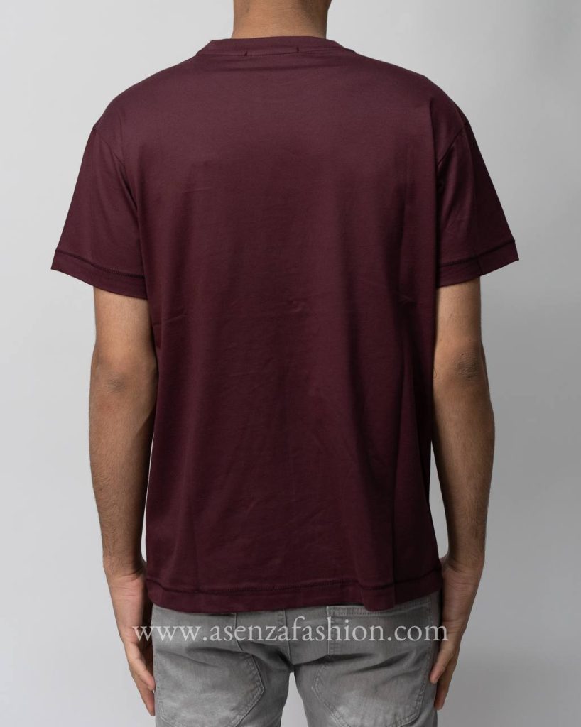 Stone island shirt Bordeauxrood