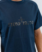 Stone island t-shirt blauw