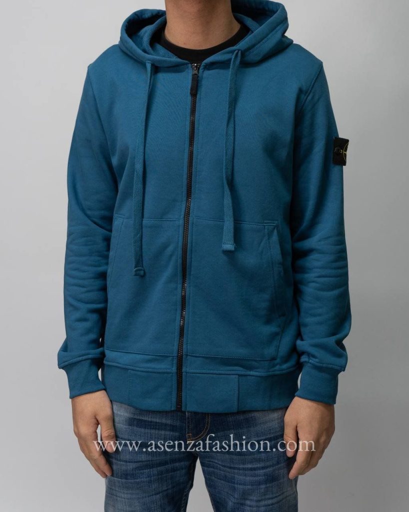 Stone island vest petrolblauw