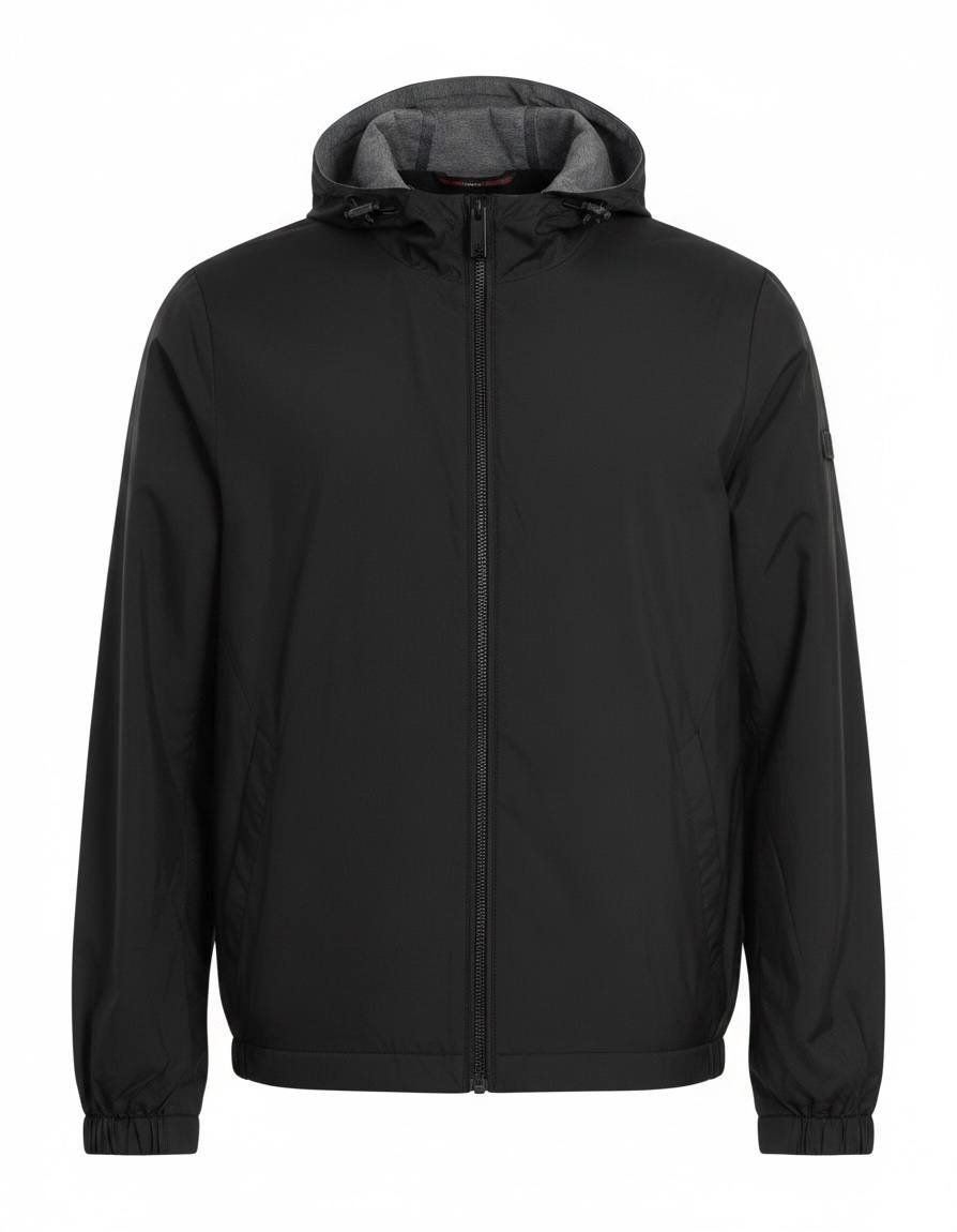 zegna dubbelzijdige jas