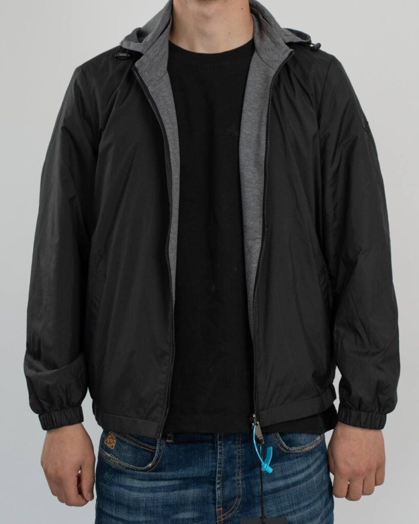 zegna dubbelzijdige jas